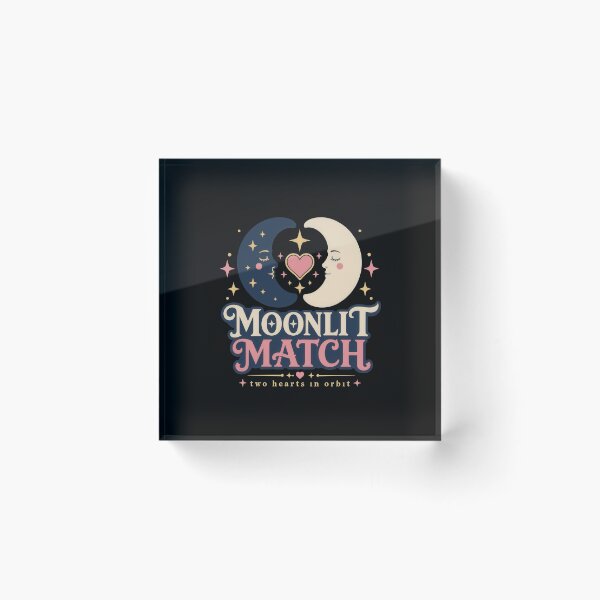 Item preview, Moonlit Match Celestial Couple Design designed and sold by markymaarty.