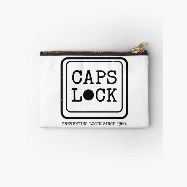Item preview, Caps Lock Preventing Login Since 1980 designed and sold by dudelinart.