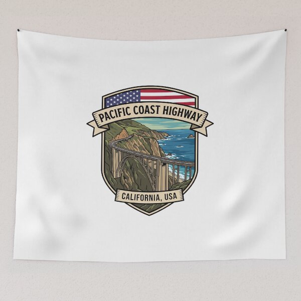 Item preview, Pacific Coast Highway USA Ocean Drive designed and sold by enzoade.