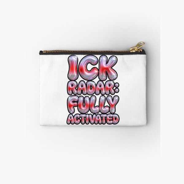 Item preview, Ick Radar Fully Activated Funny Gen Z Quote designed and sold by StickVerse by Owais.