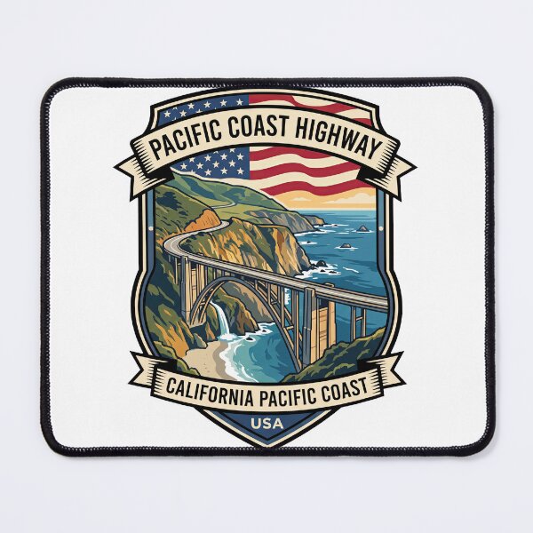 Item preview, Pacific Coast Highway California Coastal Road designed and sold by enzoade.