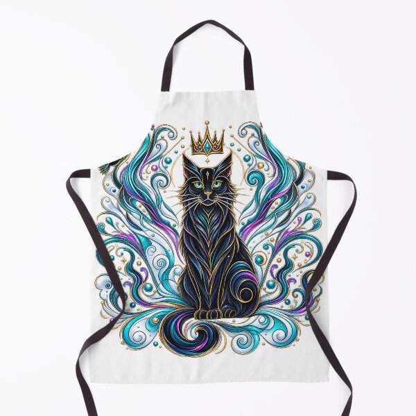 Item preview, Hades Black Cat God – Greek Underworld Mythology Fantasy Feline designed and sold by ChicClicker.