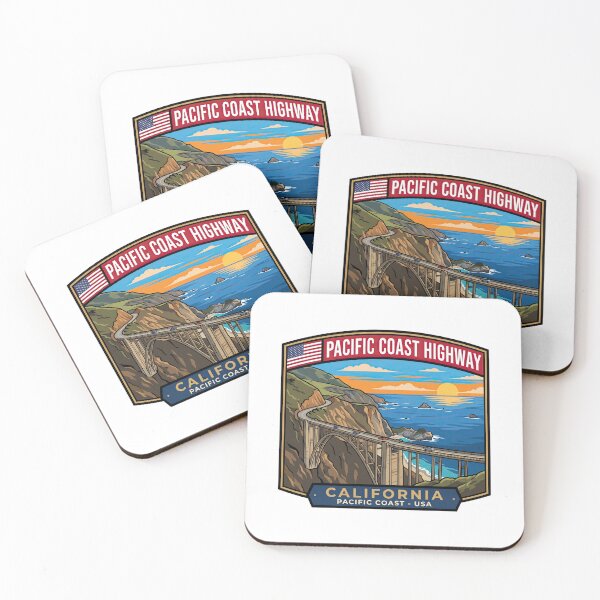 Item preview, Pacific Coast Highway California Scenic Route designed and sold by enzoade.