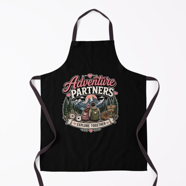 Item preview, Adventure Partners Explore Together Mountain Hiking designed and sold by markymaarty.