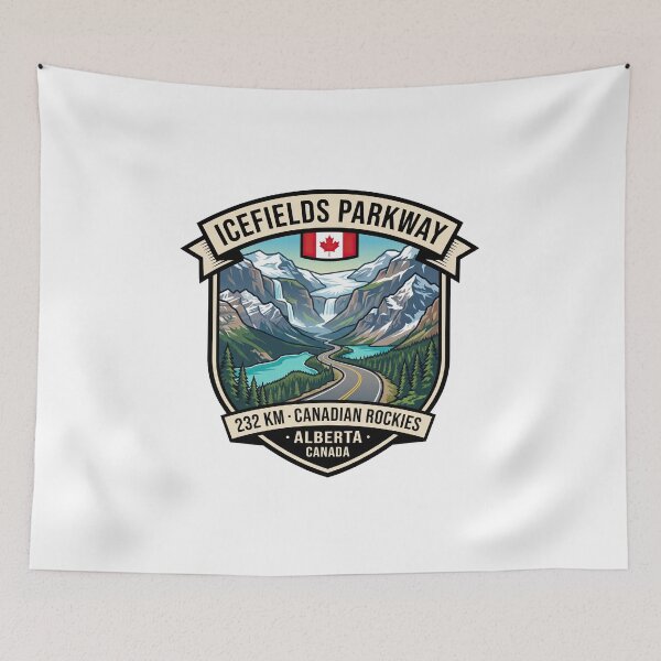 Item preview, Icefields Parkway Banff Jasper Route designed and sold by enzoade.
