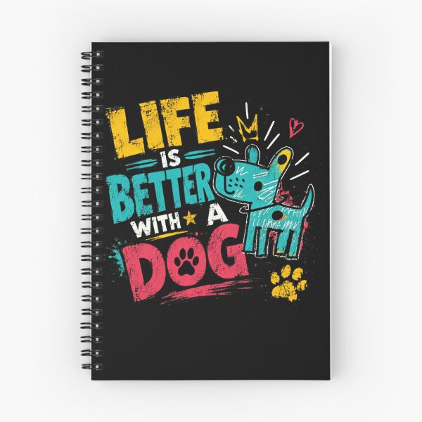 Item preview, Life Is Better With A Dog Dog Owner Pet Lover designed and sold by SkeletonsDanger.