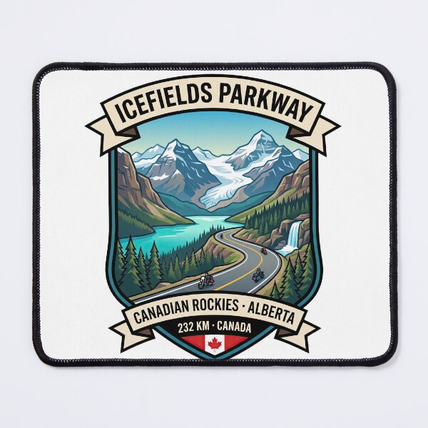 Item preview, Icefields Parkway Canada Adventure Drive designed and sold by enzoade.
