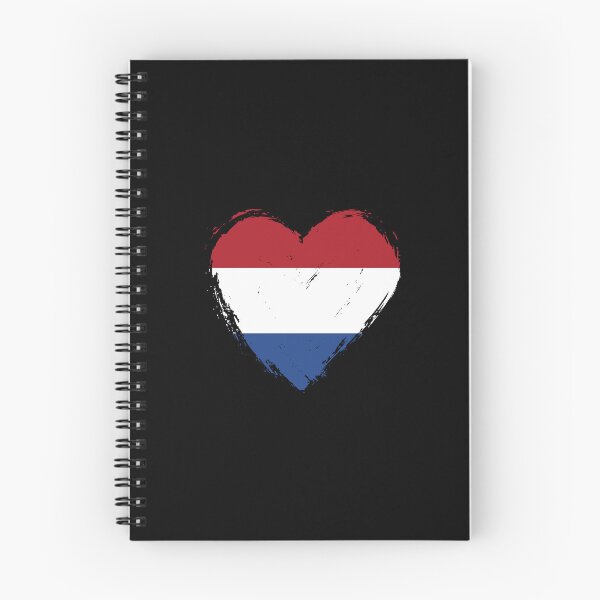 Item preview, Distressed Netherlands Flag Heart NL designed and sold by shitpostee.