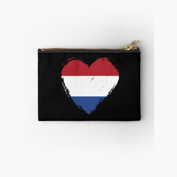 Item preview, Distressed Netherlands Flag Heart NL designed and sold by shitpostee.