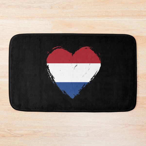 Item preview, Distressed Netherlands Flag Heart NL designed and sold by shitpostee.
