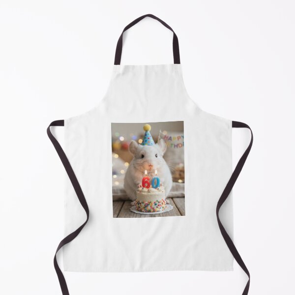 Item preview, Chinchilla 60th birthday cute adorable cake party baby kawaii designed and sold by CheeseBlueprint.