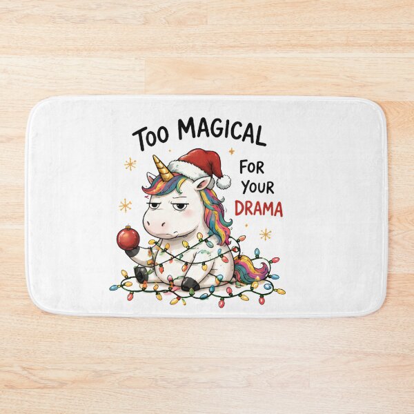 Item preview, Too Magical For Your Drama Funny Christmas Unicorn Sarcastic designed and sold by Sitred123.