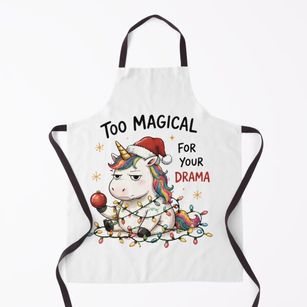 Item preview, Too Magical For Your Drama Funny Christmas Unicorn Sarcastic designed and sold by Sitred123.