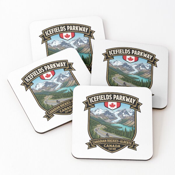 Item preview, Icefields Parkway Alberta Mountain Road designed and sold by enzoade.
