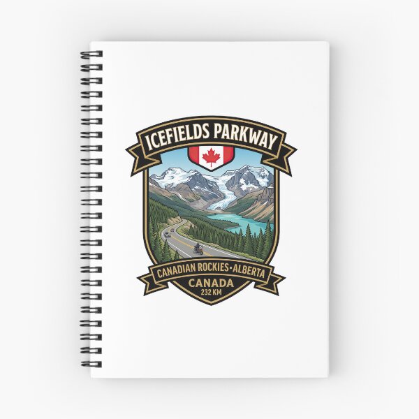 Item preview, Icefields Parkway Alberta Mountain Road designed and sold by enzoade.