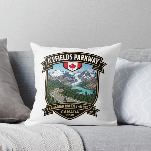 Item preview, Icefields Parkway Alberta Mountain Road designed and sold by enzoade.