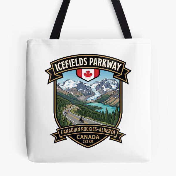 Item preview, Icefields Parkway Alberta Mountain Road designed and sold by enzoade.