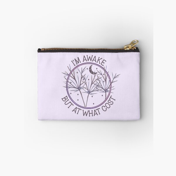 Item preview, I'm Awake But At What Cost - Funny Tired Whimsigoth Botanical Art designed and sold by the-Z3nith.