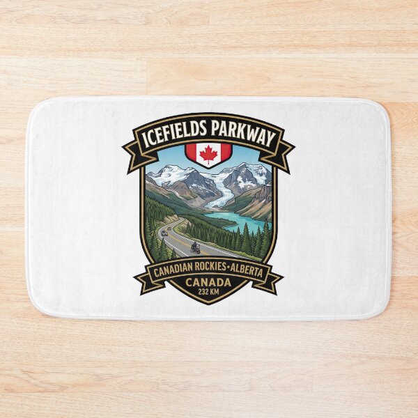 Item preview, Icefields Parkway Alberta Mountain Road designed and sold by enzoade.