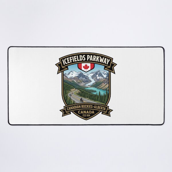 Item preview, Icefields Parkway Alberta Mountain Road designed and sold by enzoade.