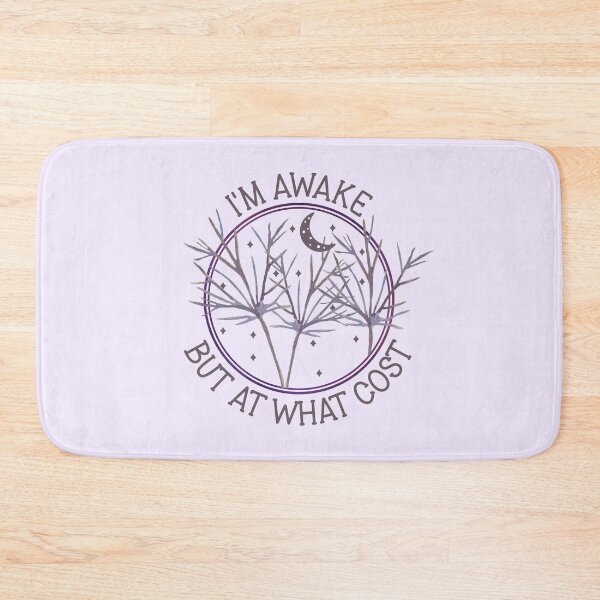 Item preview, I'm Awake But At What Cost - Funny Tired Whimsigoth Botanical Art designed and sold by the-Z3nith.