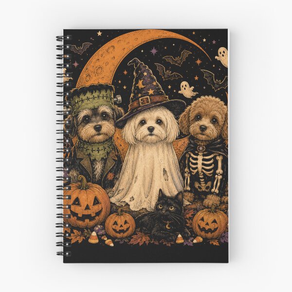 Item preview, Cute Halloween Dogs Mummy Pumpkin Trick or Treat designed and sold by will freed18.
