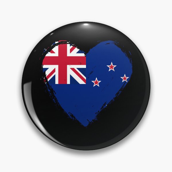 Item preview, Distressed New Zealand Flag Heart NZ designed and sold by shitpostee.