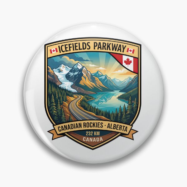 Item preview, Icefields Parkway Canadian Rockies Route designed and sold by enzoade.