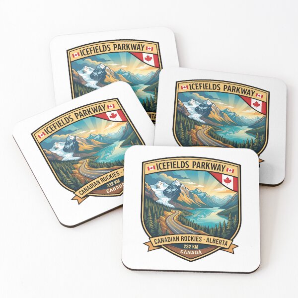 Item preview, Icefields Parkway Canadian Rockies Route designed and sold by enzoade.
