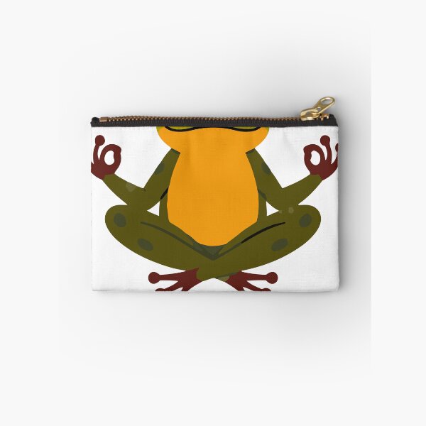 Item preview, Cute Yoga Frog Vector Illustration - Zen Meditating Toad Lotus Pose Graphic designed and sold by Rabu10.