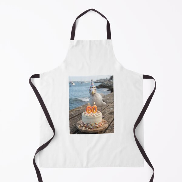 Item preview, Seagull 60th birthday cute adorable cake party baby kawaii designed and sold by CheeseBlueprint.