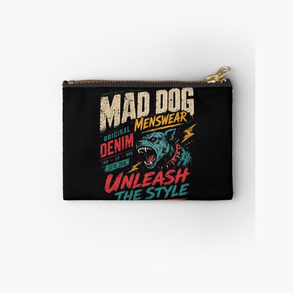 Item preview, Mad Dog Menswear Unleash The Style Original Denim Rugged Attitude For Men designed and sold by SkeletonsDanger.