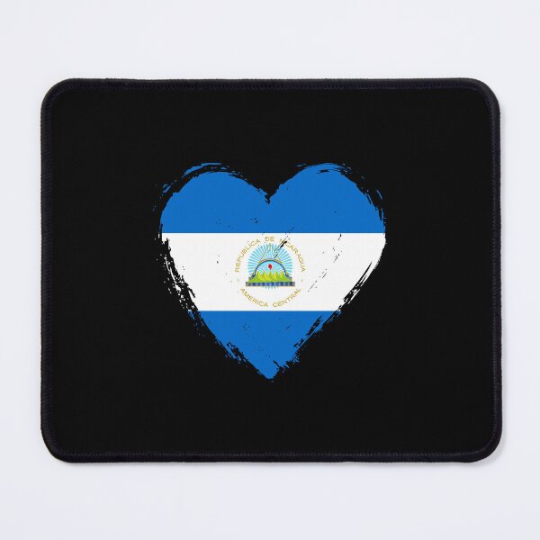 Item preview, Distressed Nicaragua Flag Heart NI designed and sold by shitpostee.