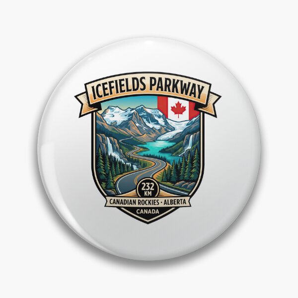 Item preview, Icefields Parkway Canada Scenic Highway designed and sold by enzoade.