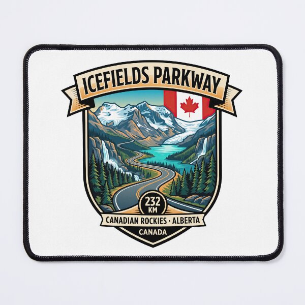 Item preview, Icefields Parkway Canada Scenic Highway designed and sold by enzoade.