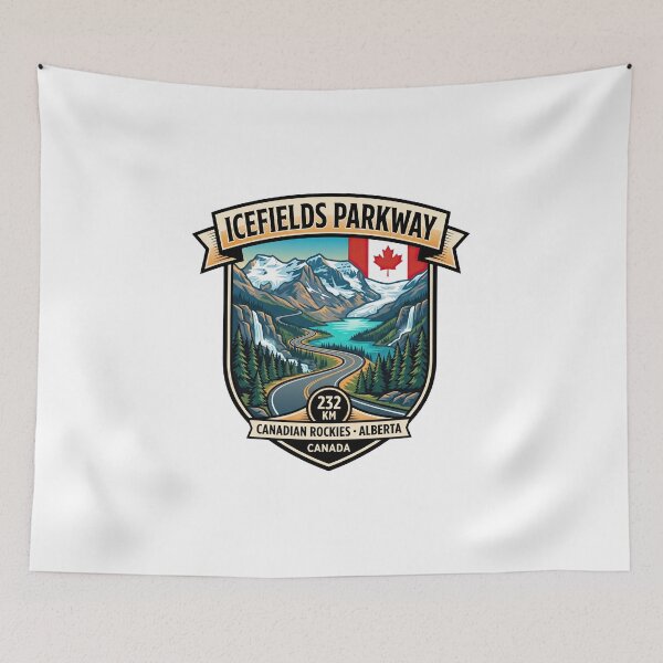 Item preview, Icefields Parkway Canada Scenic Highway designed and sold by enzoade.