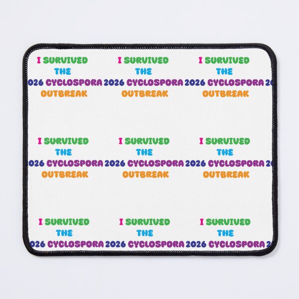Item preview, Copy of I Survived The 2026 Cyclospora Outbreak Funny Retro designed and sold by Kakon-52.
