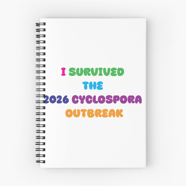 Item preview, Copy of I Survived The 2026 Cyclospora Outbreak Funny Retro designed and sold by Kakon-52.