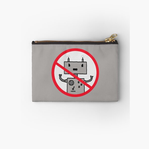 Item preview, No Robots! Sign designed and sold by Lisi's Designs.