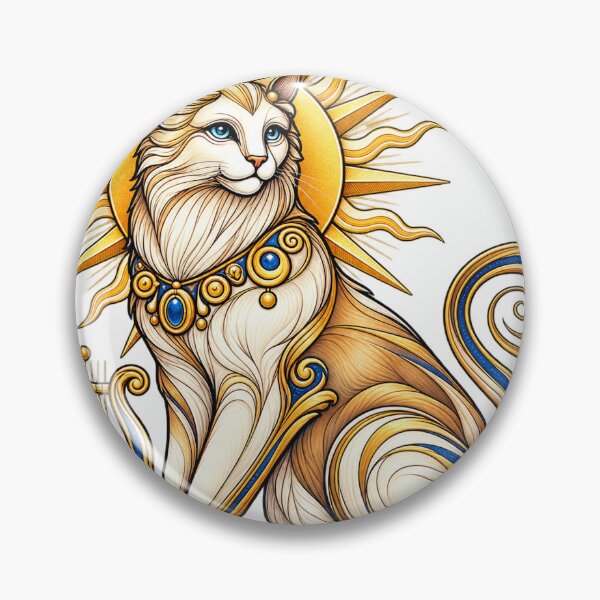 Item preview, Apollo Cat God – Greek Mythology Sun and Music Feline designed and sold by ChicClicker.
