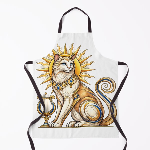 Item preview, Apollo Cat God – Greek Mythology Sun and Music Feline designed and sold by ChicClicker.