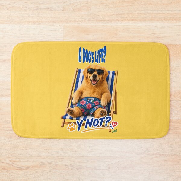 Item preview, A Dog's Life? Y Not? – Golden Retriever version By YOFANTZ! designed and sold by YOFANTZ!.