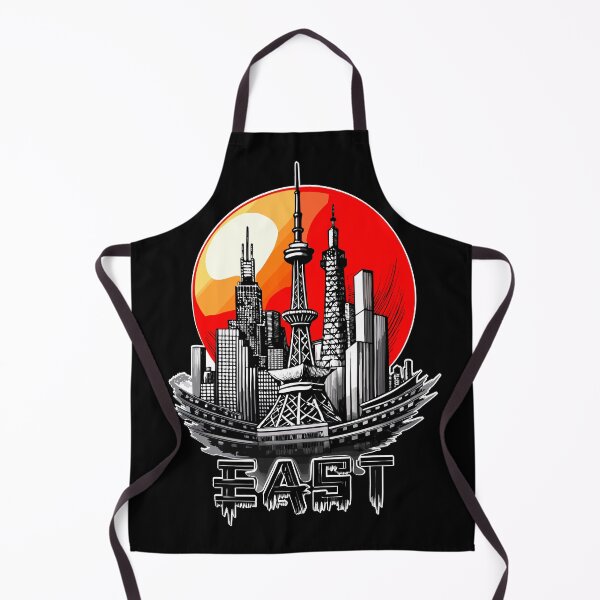 Item preview, Urban Japan – Futuristic Tokyo Skyline Graphic designed and sold by VikArtStudio.