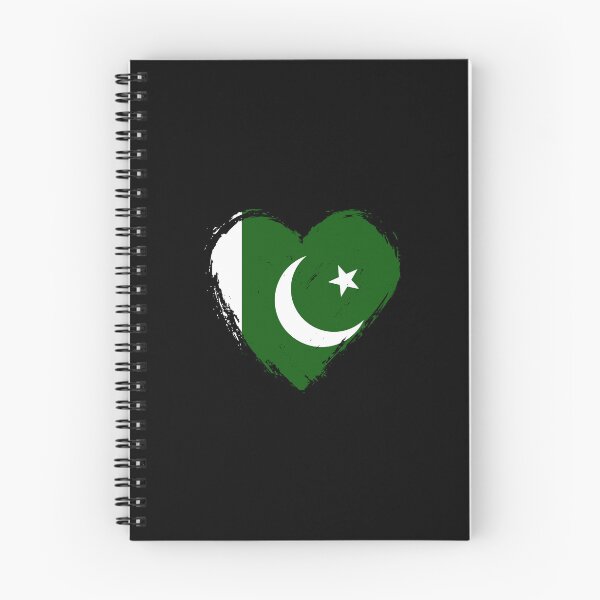 Item preview, Distressed Pakistan Flag Heart PK designed and sold by shitpostee.