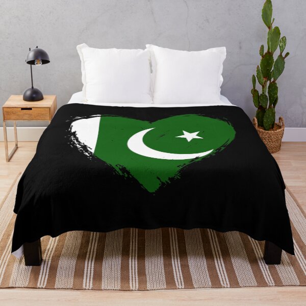 Item preview, Distressed Pakistan Flag Heart PK designed and sold by shitpostee.