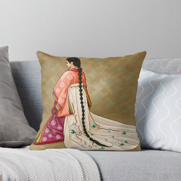 Item preview, Japanese Junihitoe Heian Pixel Art designed and sold by sabusabu78.