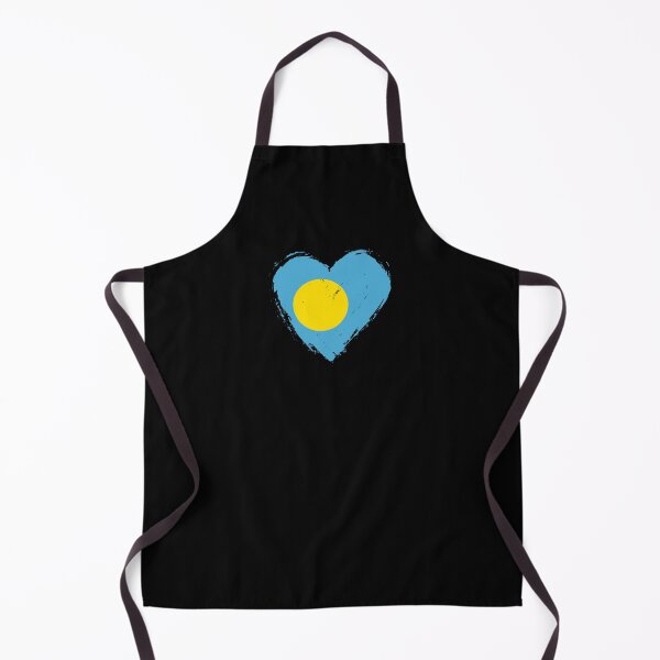 Item preview, Distressed Palau Flag Heart PW designed and sold by shitpostee.