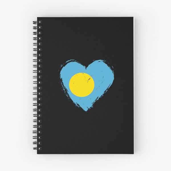 Item preview, Distressed Palau Flag Heart PW designed and sold by shitpostee.