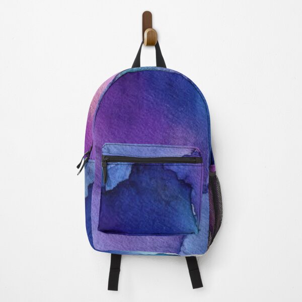 Item preview, Abstract Blue Purple Watercolor Texture – Vibrant Oceanic Fluid Art designed and sold by Sticleg.
