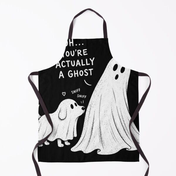 Item preview, Oh You’re Actually a Ghost Funny Dog Halloween designed and sold by will freed18.